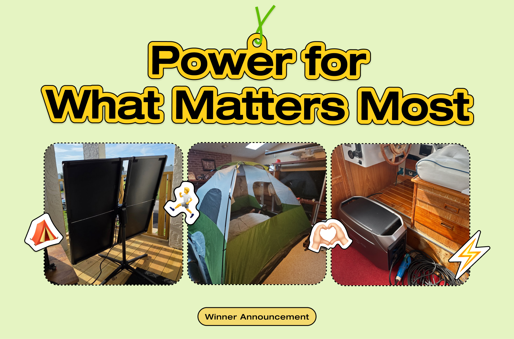 ⚡ #PowerThatMatters: Winner Announcement