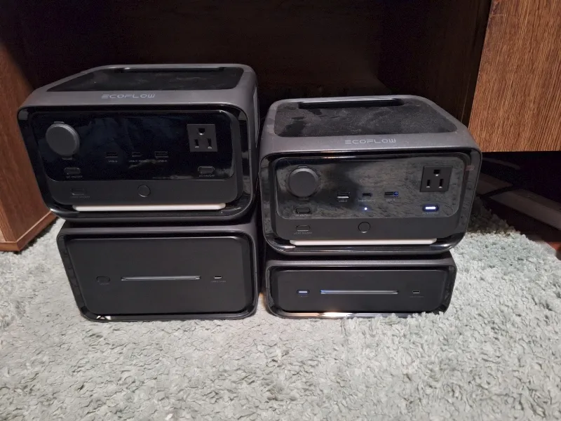 River 3+ Extra Battery Sizes