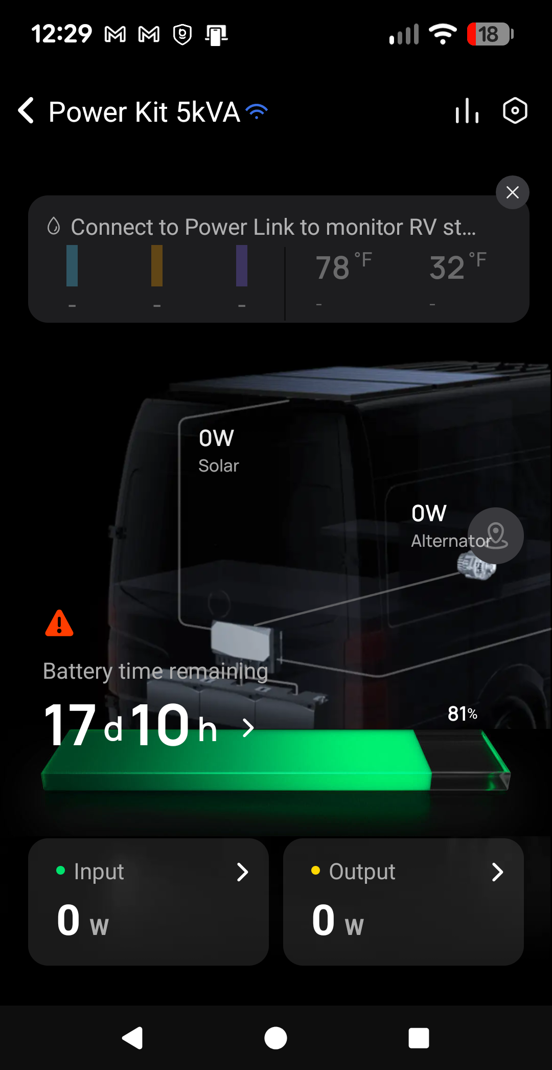 Firmware failed then succeeded (Power Kit 5kva)