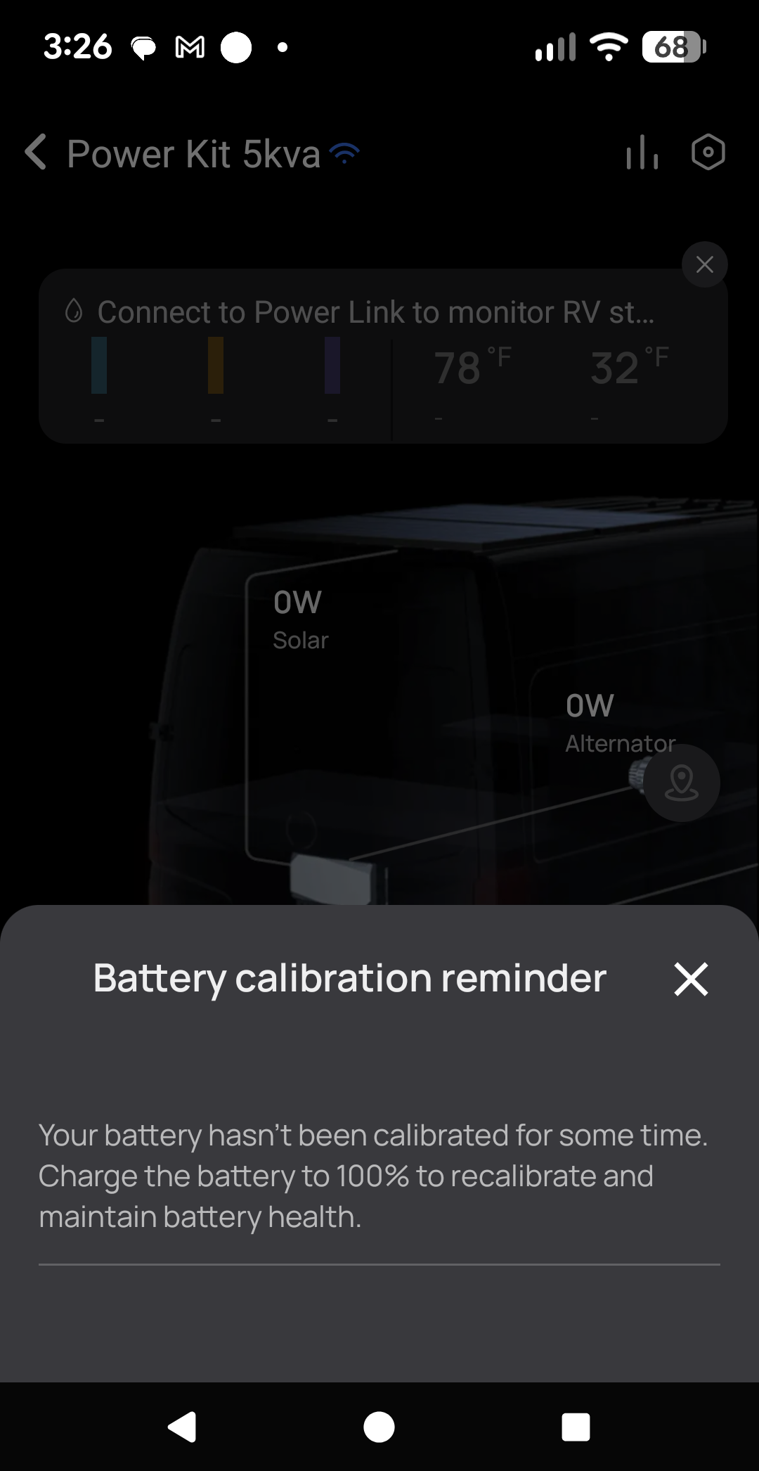 Charged to 100% but battery calibration warning won't go away