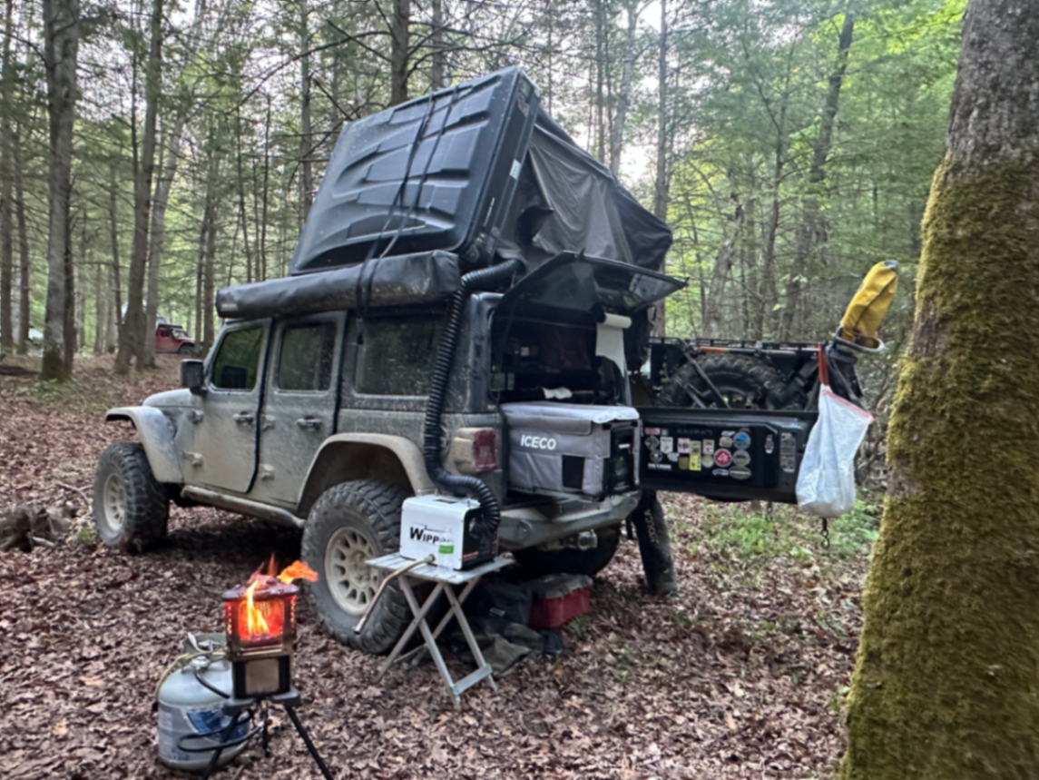 Ecoflow powers our Off Road Adventures 