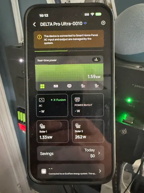 @powerdifferent   Using other means to keep my DPU charged 