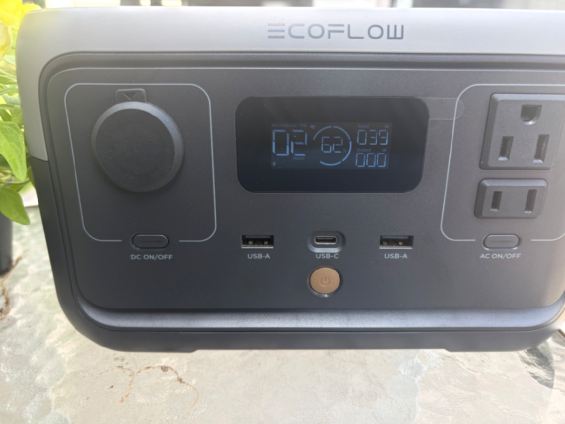 EcoFlow 45W Foldable Panel Real-World Output