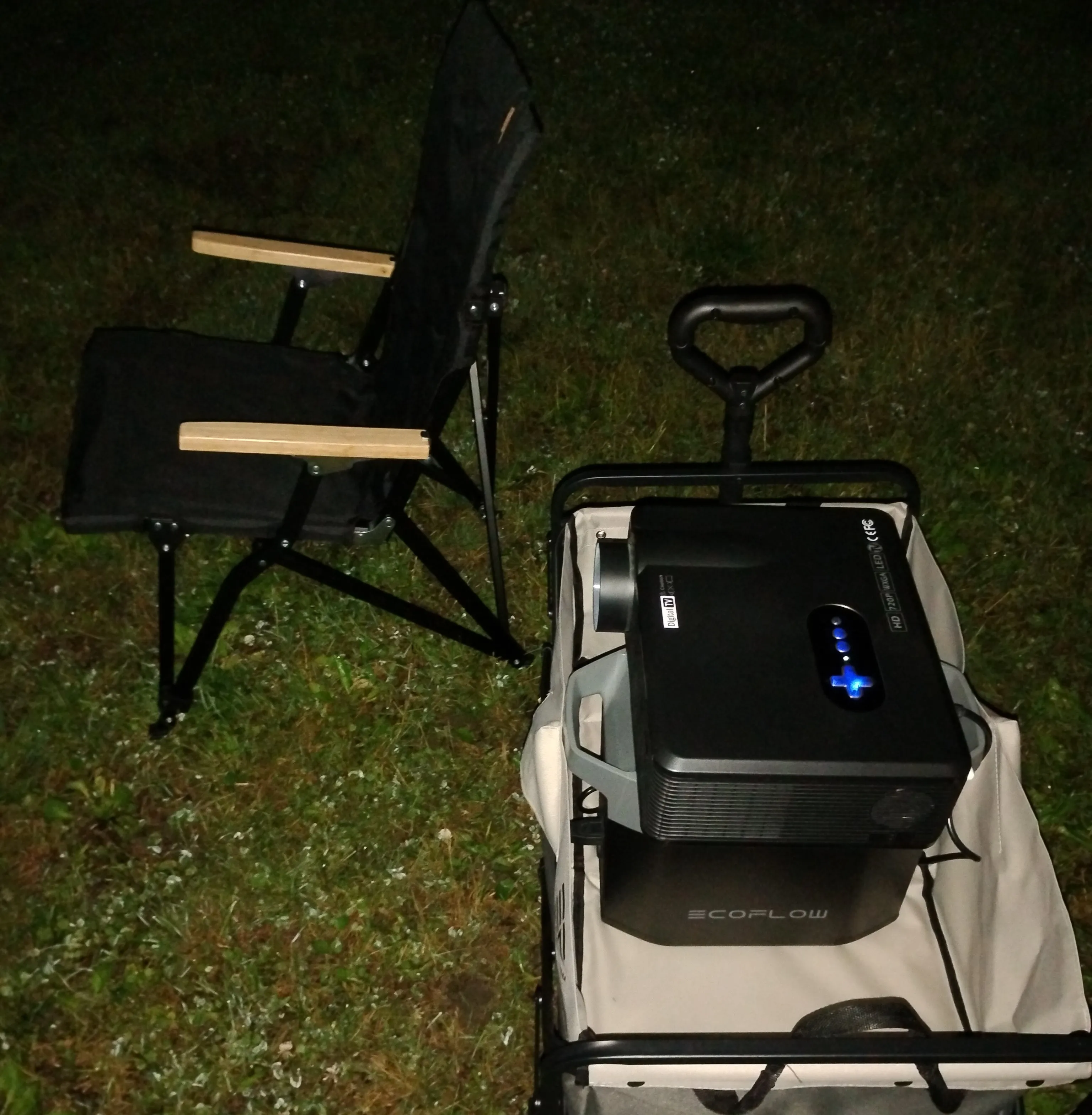 #PowerAnything: My quick game day outdoor setup