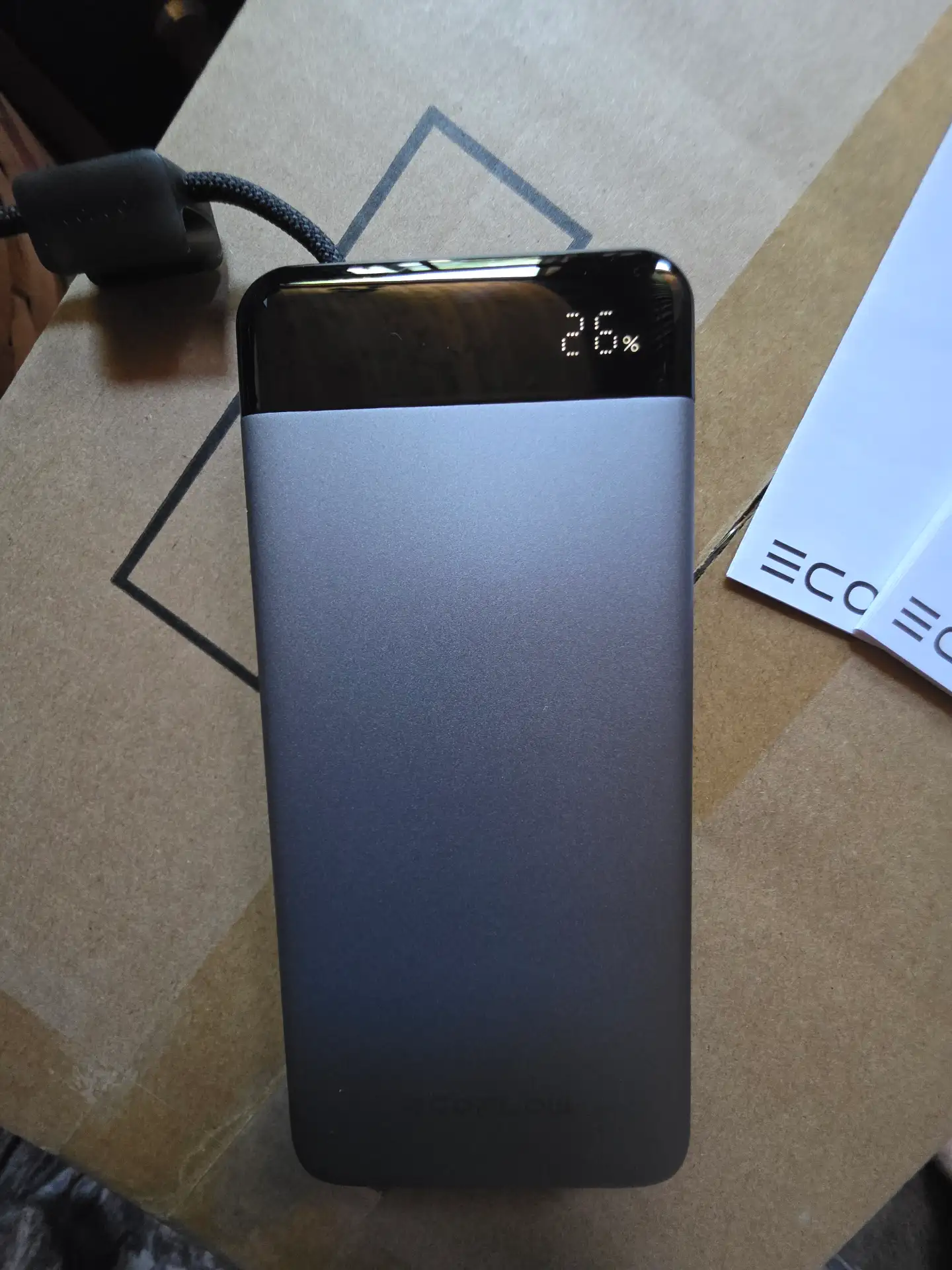 Love this powerbank just received it from primedays
