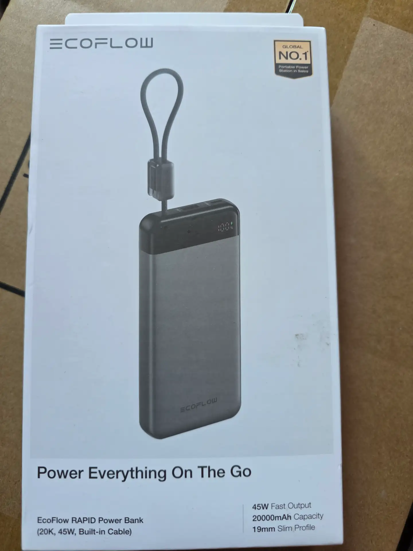 Love this powerbank just received it from primedays