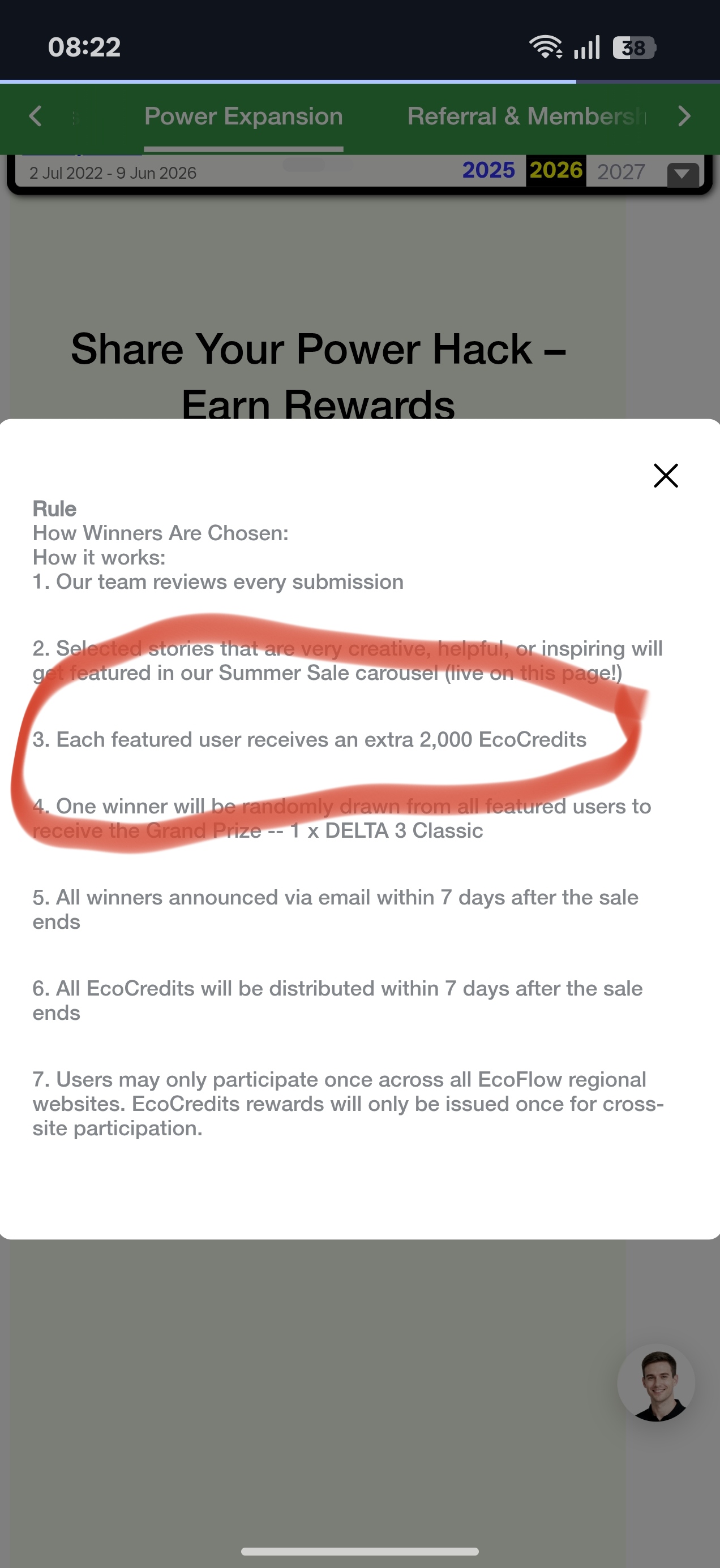My story was featured on your Summer Sale EU site, but support says I'm "ineligible" for a reward? Plus, where are the Grand Prize results?