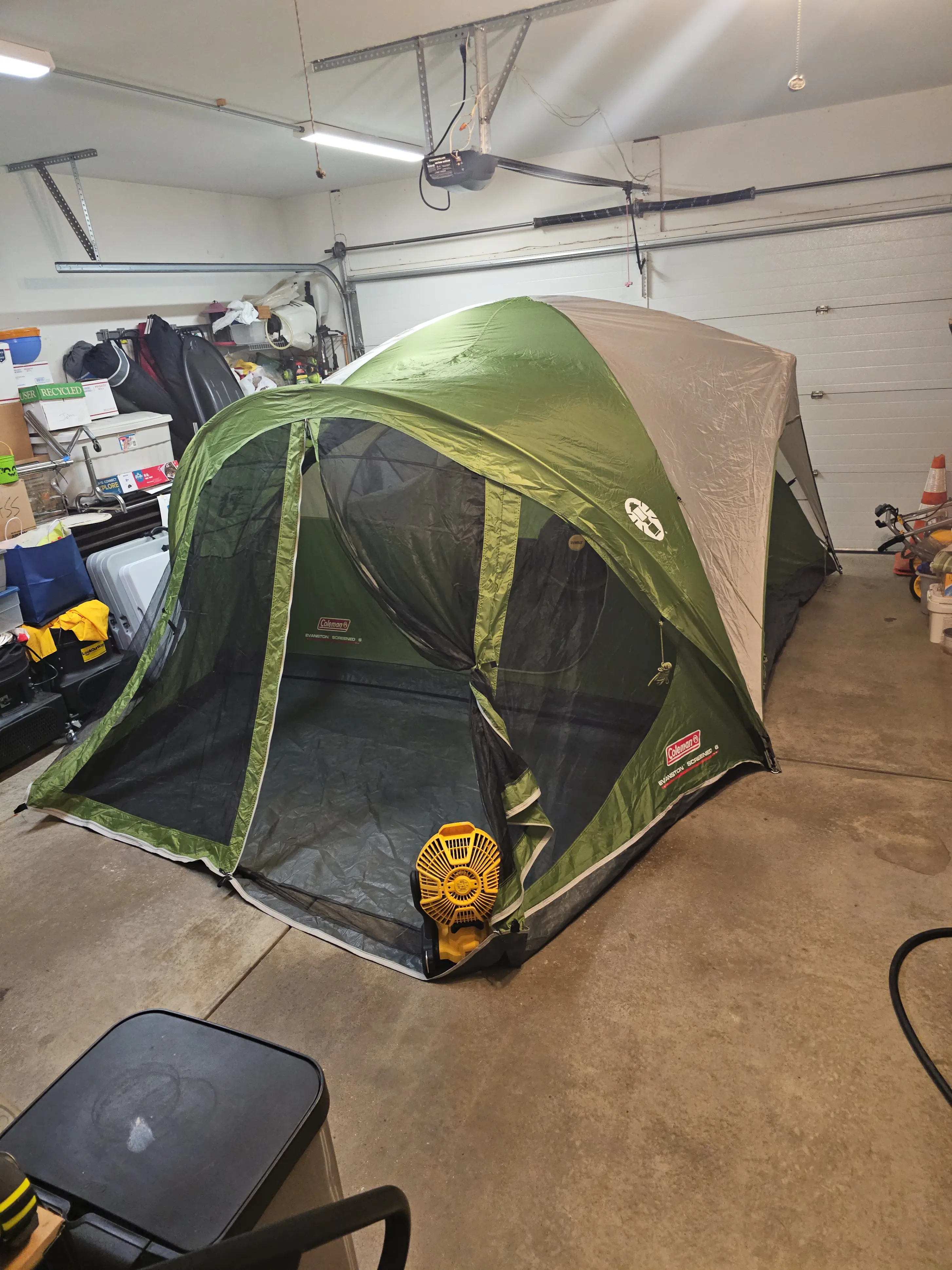 When Camping Didn’t Go as Planned… 🏕️⚡