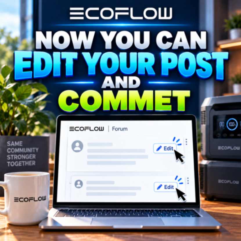 We can finally edit our posts and comments!🙌🏾