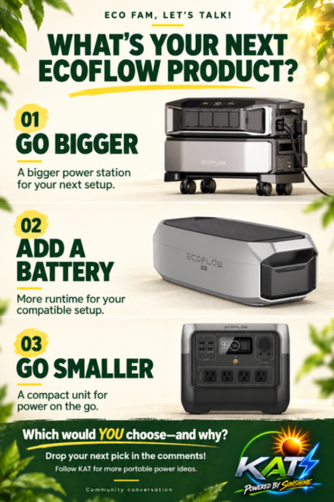 What’s Your Next EcoFlow Product? ☀️⚡