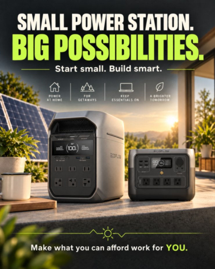 Small Power Station. Big Possibilities.  🔋💪🏾