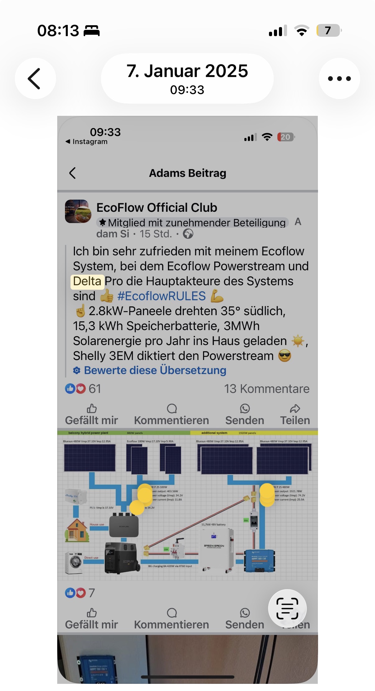 Ein zu 100 % professionelles System - Erinnerung