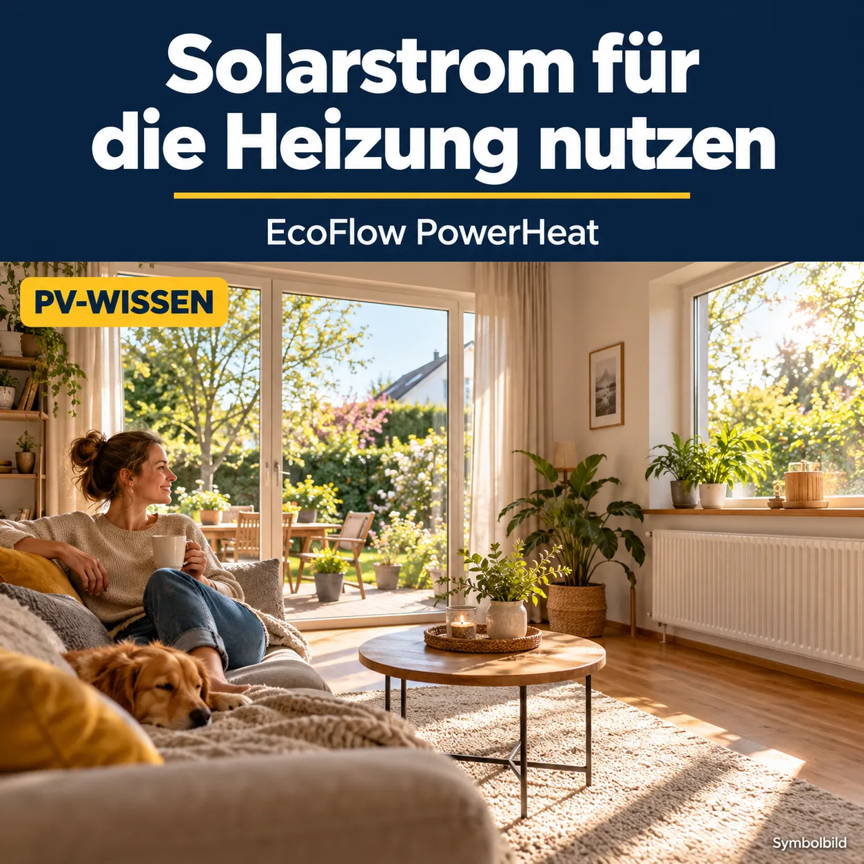 Solarstrom für die Heizung nutzen ☀️🏠EcoFlow PowerHeat