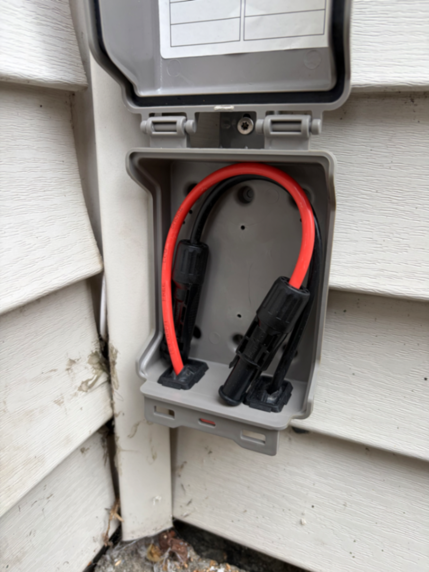 Basement to Patio Solar Cable Setup ☀️