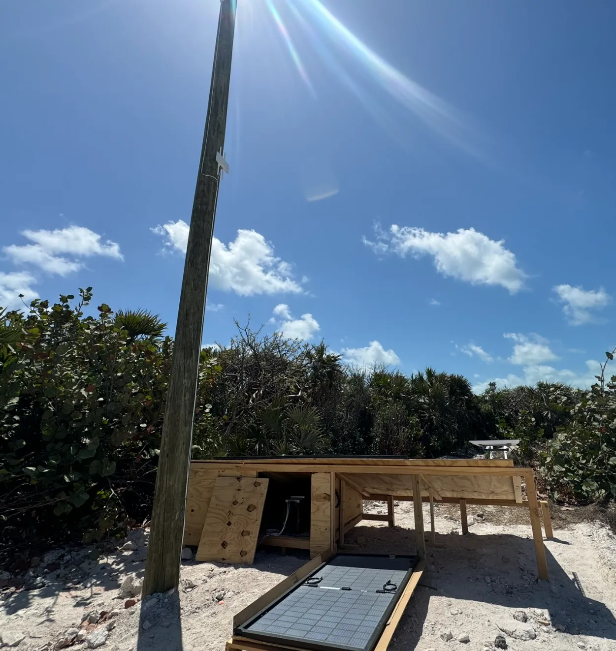 Off Grid Security Camera's, Starlink in the Bahamas