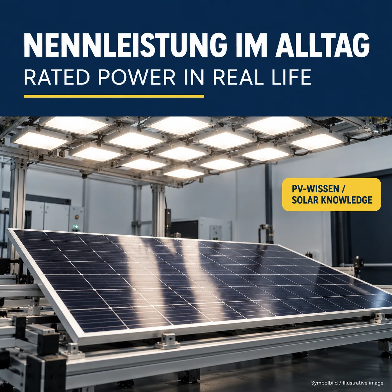 ☀️ Nennleistung im Alltag / Rated power in real life