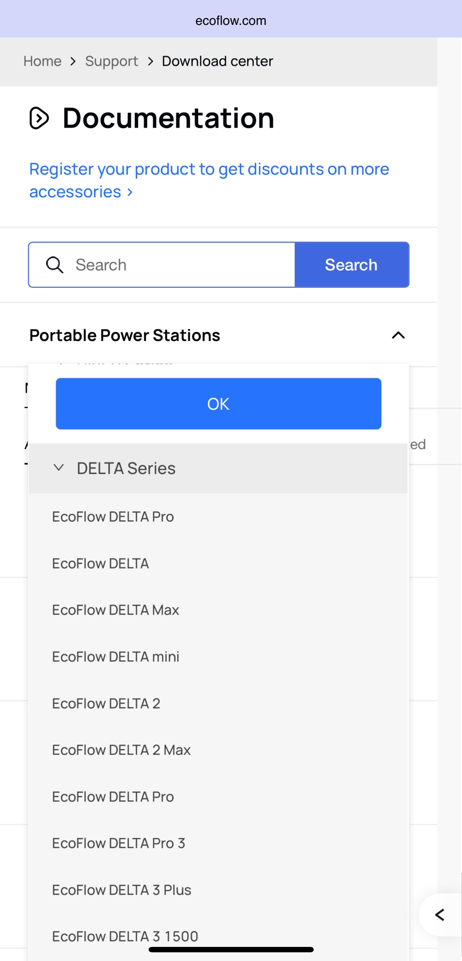 Delta Series Reminder: User Manuals