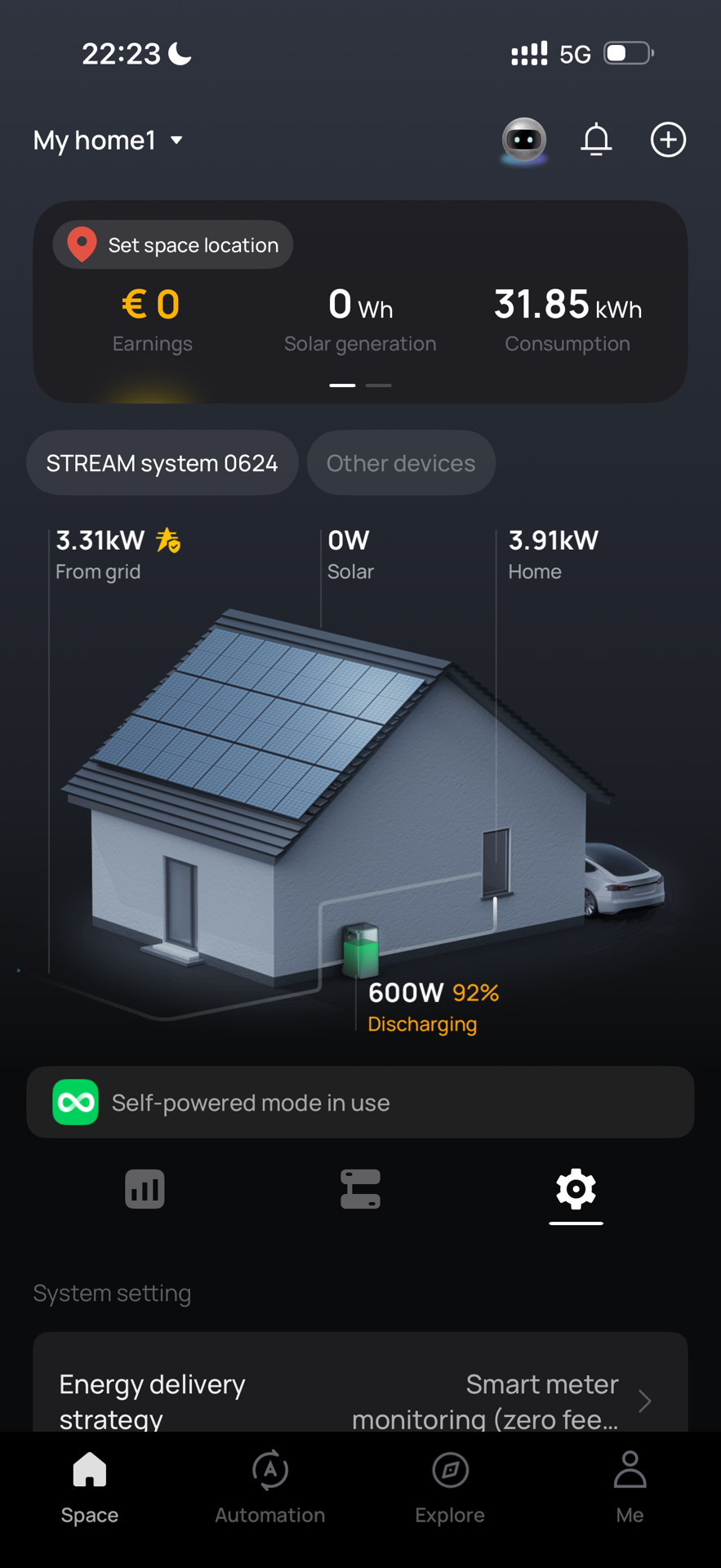 My plug-in Stream solar plant helps me reduce my electricity cost