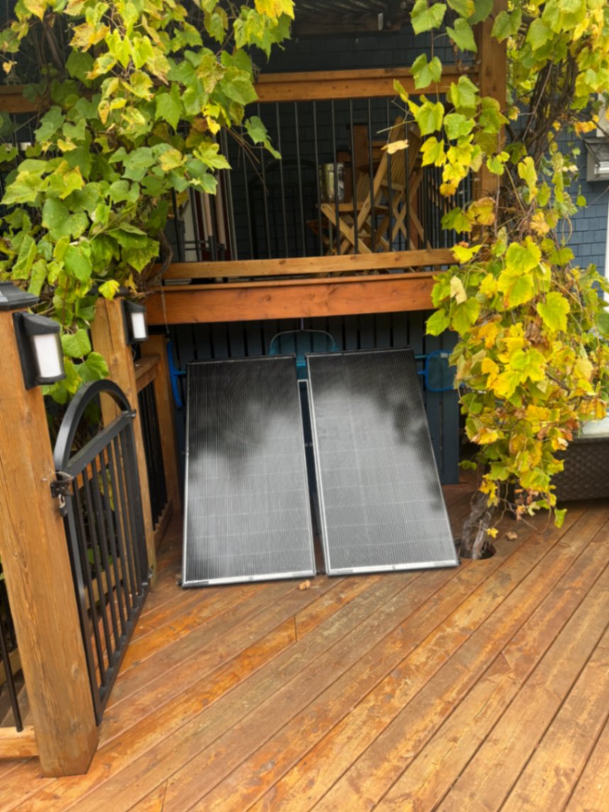 [First test of Solar with new panels … ] | EcoFlow Community Forum