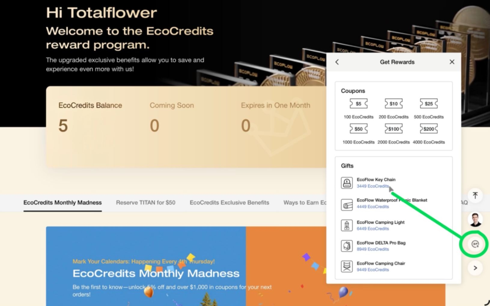 [Unannounced EcoCredits update?] | EcoFlow Community Forum